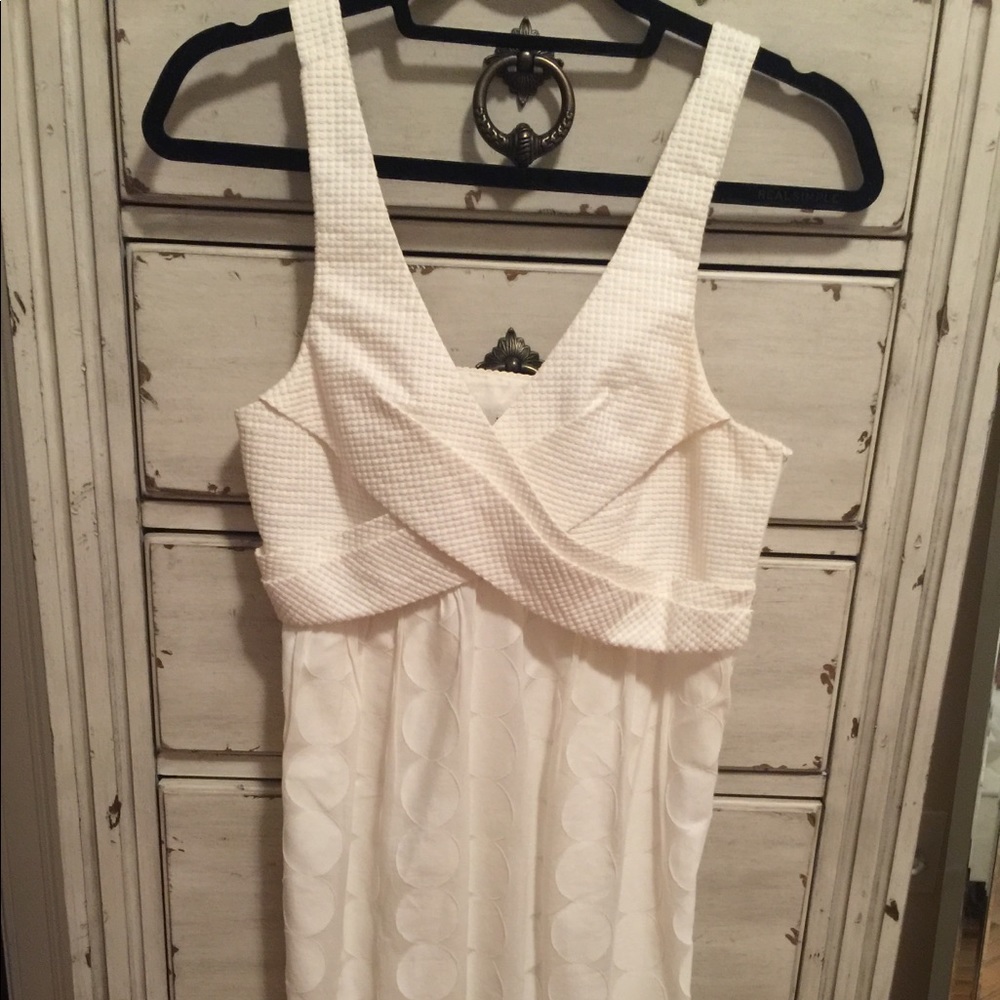 White TIBI dress